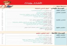 تحميل كتاب الوزارة عربي للصف الثالث الإعدادي الترم الأول 2027 المنهج الجديد